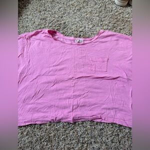 Zara oversized pink tshirt